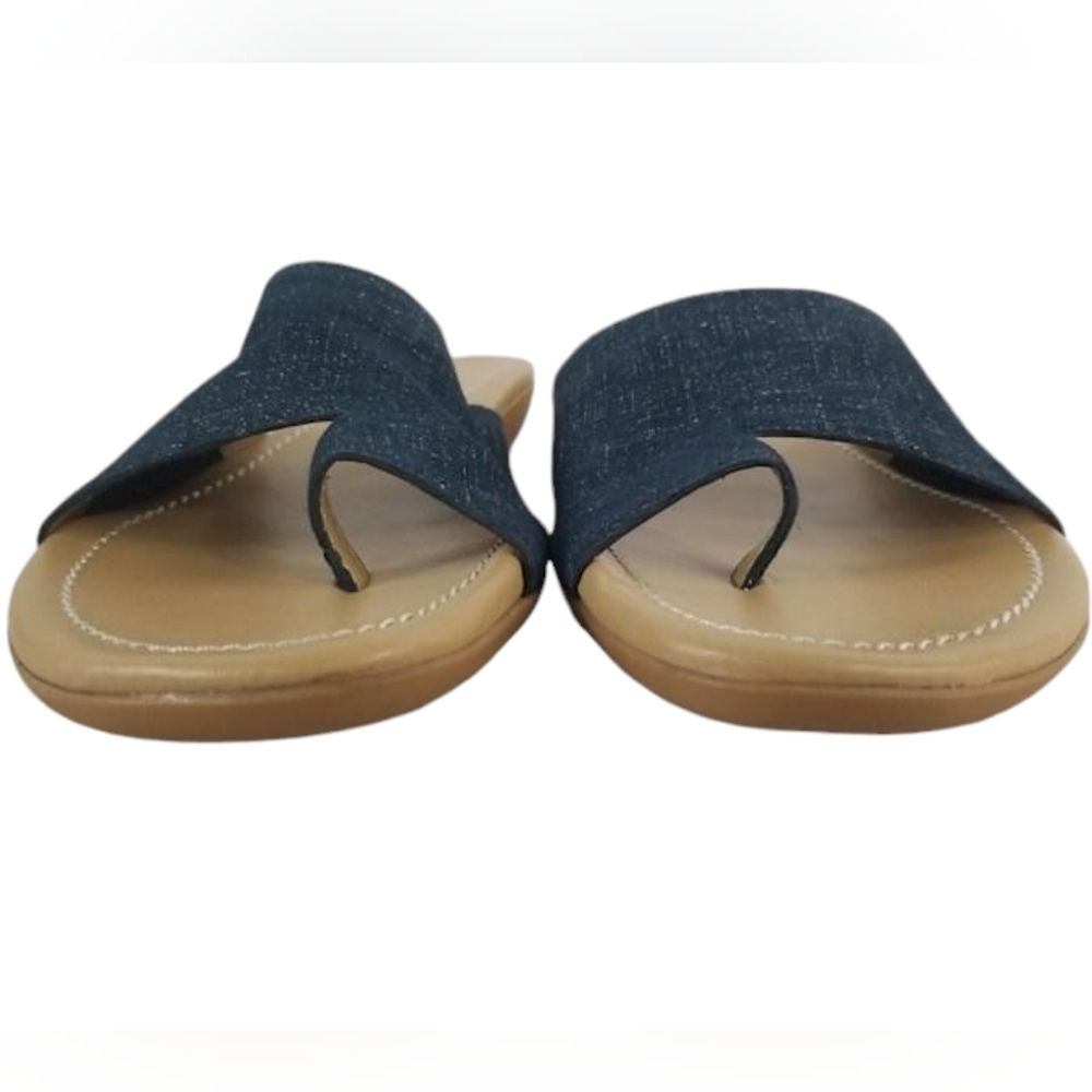 VANELI Tallis JEANS Denim Leather Sandal, NIB - Picture 6 of 10